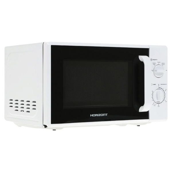 Микроволновая печь HORIZONT 20MW700-1378AAW, объем 20 л, 700 Вт, механическое управление, белая