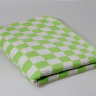 Одеяло детское байковое 100*140, клеточка, хлопок 100%, плотность 420 гр/м2