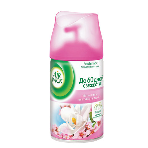 Картридж аэрозольный AIRWICK (Эйрвик) 250мл, "Магнолия и вишня", ш/к02177,(дисп.600582-83,601838-39)