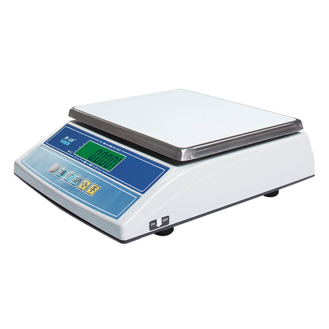 Весы фасовочные MERCURY M-ER 326AFL-32.5 LCD (0,2-32 кг), дискретность 10 г, платформа 280x235 мм, б