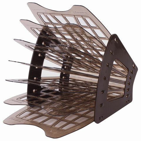 Поддон 7-ми секционный BRAUBERG-SMART тонированный арт.230467 ПЛC