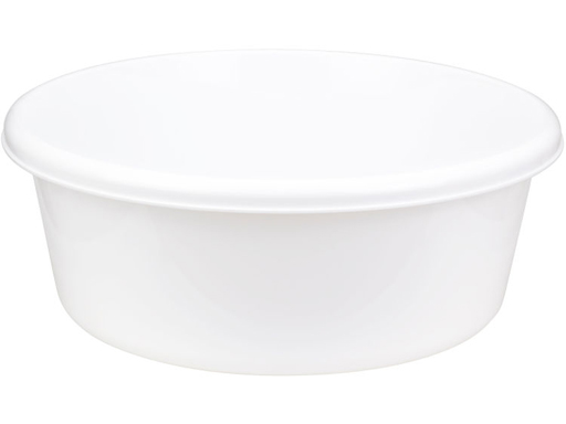 Таз круглый 14л_Белый М 2514(пластик)