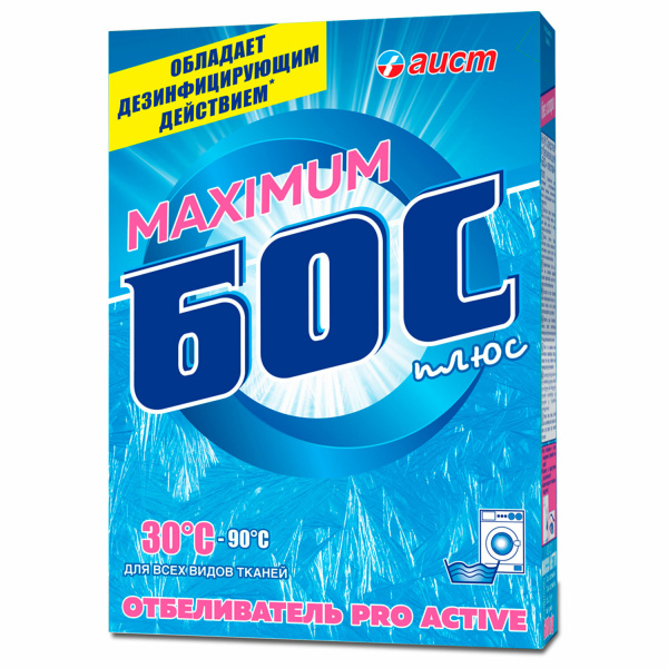Отбеливатель БОС "Плюс maximum", порошок, 600г