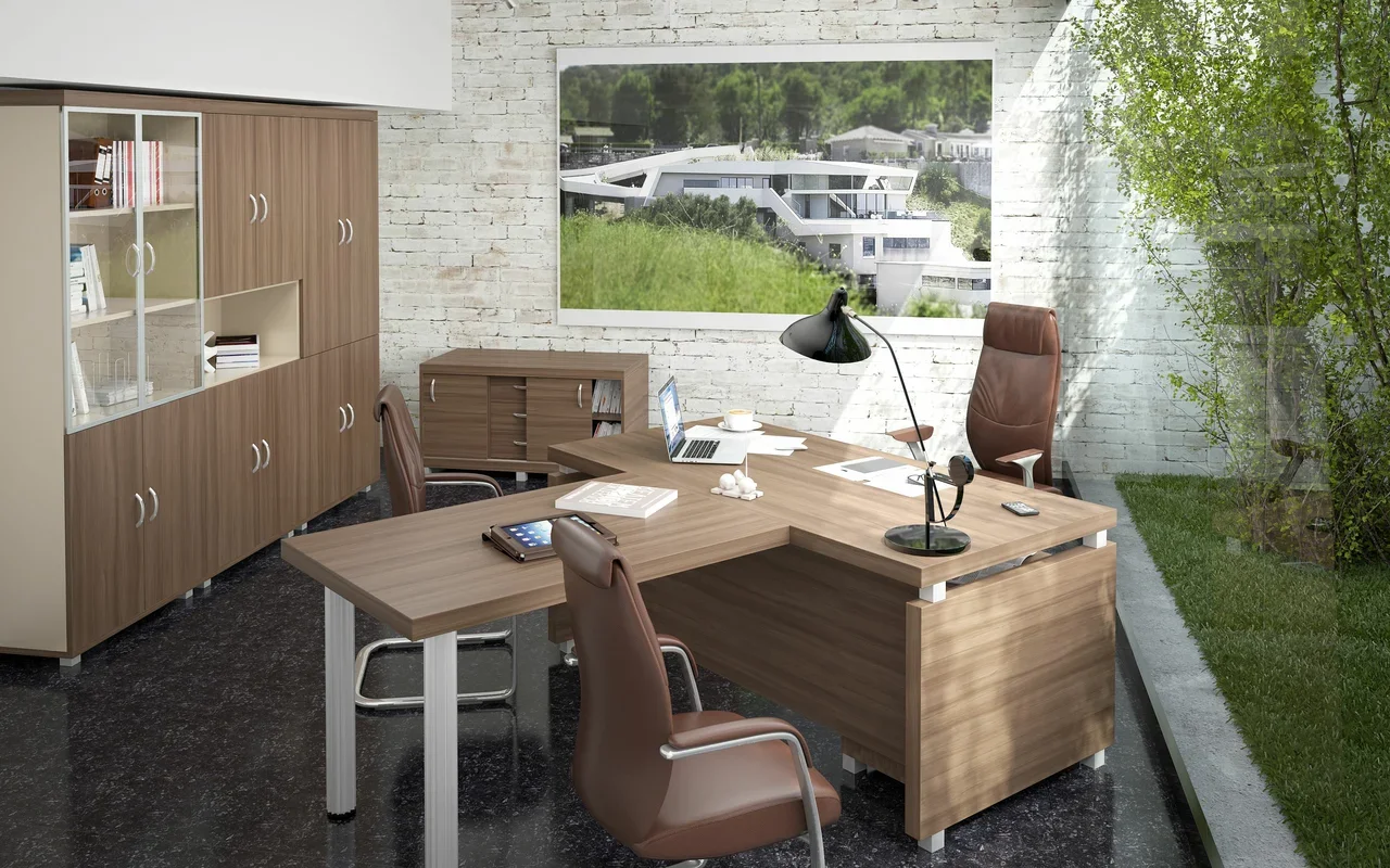 Тумба подстольная 420х590х590 (М93_1.18+М93_2.18) шамони светлый Модерн