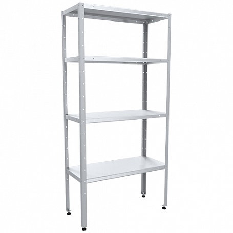 Стеллаж ЭКОНОМ-0,5 СКК-10/6С4Э-0,5 1000х600х1850(1870) мм (полки нерж. каркас оцинк.)