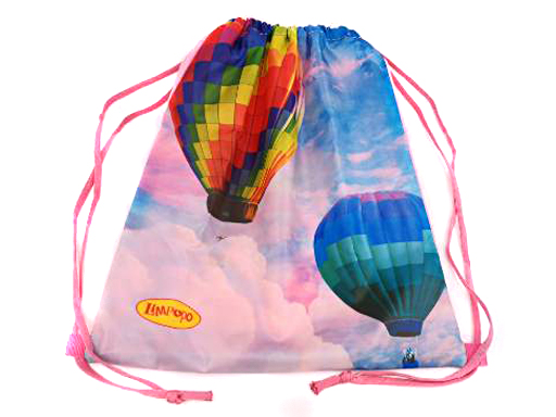 Сумка для сменной обуви  ткань 420/340 ТМ "Лимпопо" "Приключения на шаре" арт. LPR0215