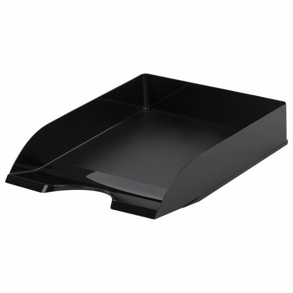 Лоток горизонтальный для бумаг BRAUBERG ORIGINAL, 315х250х60 мм, черный, 238104 Лоток горизонтальный для бумаг BRAUBERG ORIGINAL, 315х250х60 мм, черный, 238104