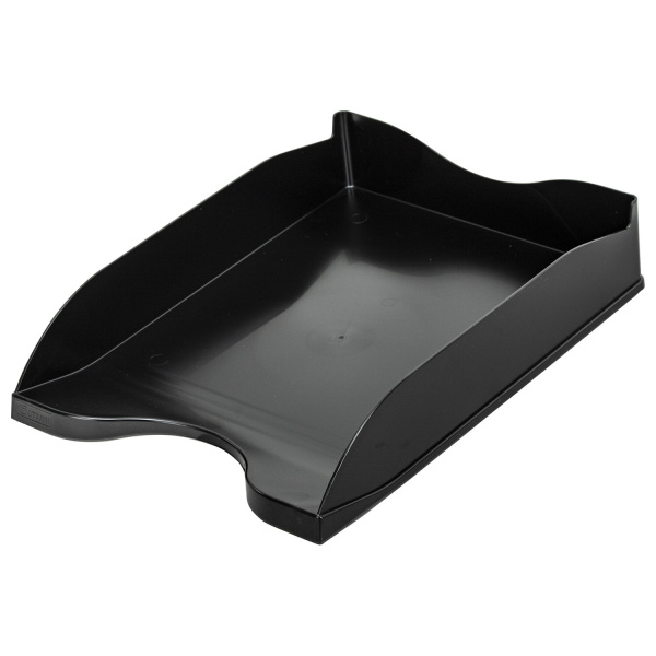 Лоток горизонтальный для бумаг BRAUBERG STYLE, 345х255х65 мм, черный, 238105, ОФ888 Лоток горизонтальный для бумаг BRAUBERG STYLE, 345х255х65 мм, черный, 238105, ОФ888