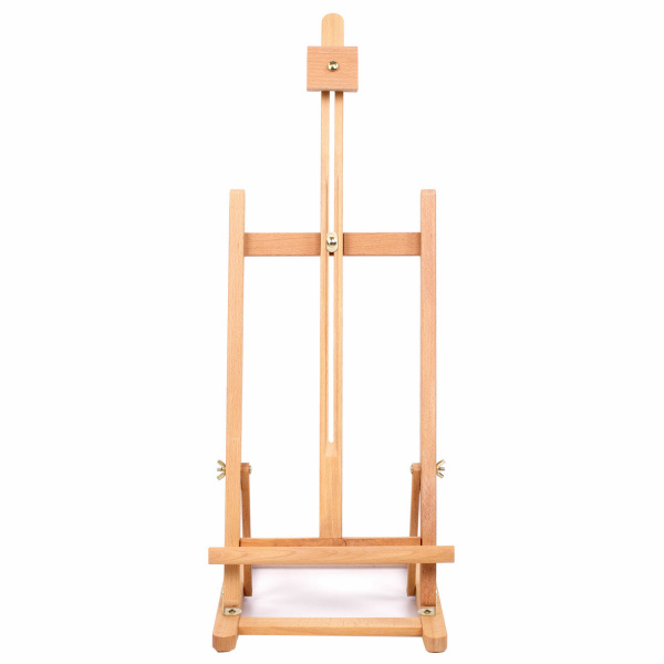 Мольберт настольный BRAUBERG, бук, 28х96х32 см, высота холста 53 см, 190656 