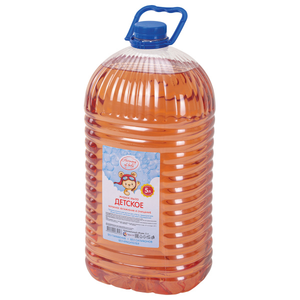Мыло жидкое ДЕТСКОЕ 5л HARMONY OF BODY, ПЭТ, HoB-7