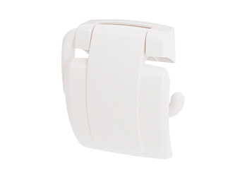 Держатель д/туалетной бумаги (белый) М8428(пластик)