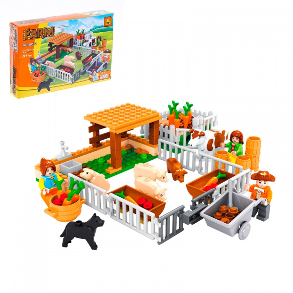 Конструктор «Мини-хозяйство», 177 деталей