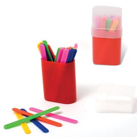 Счетные палочки (30 шт.) в пластиковом пенале, СПК-30