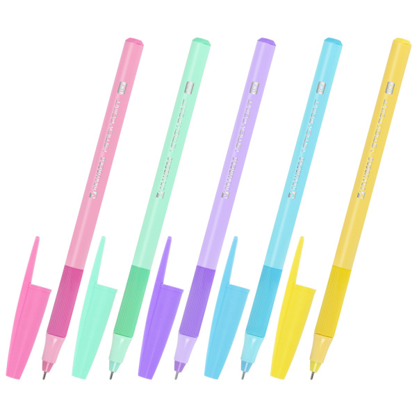 Ручка шариковая BRAUBERG "i-STICK POINT PASTEL",СИНЯЯ, корпус ассорти, линия письма 0,35 мм, 144023 Ручка шариковая BRAUBERG "i-STICK POINT PASTEL",СИНЯЯ, корпус ассорти, линия письма 0,35 мм, 144023