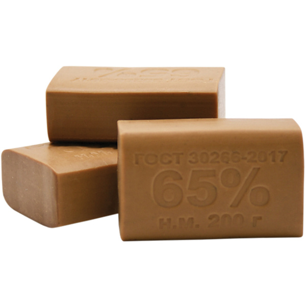 Мыло хозяйственное 65% 200г ММЗ, без упаковки 