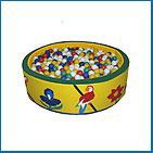 Сухой бассейн круглый D200*50