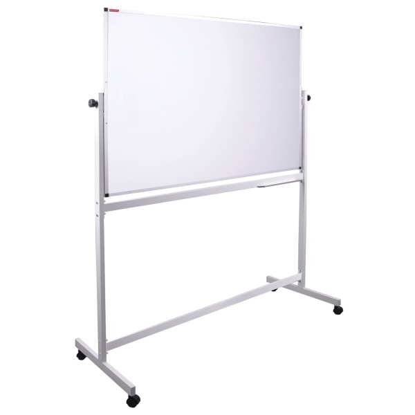 Доска магнитно-маркерная НА СТЕНДЕ 100х150 см, 2-сторонняя, BRAUBERG