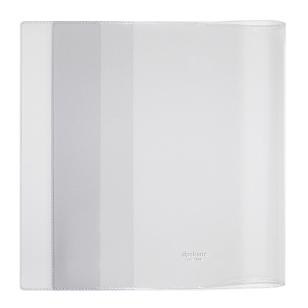 Обложки ПВХ для тетради, дневника, комплект 10 шт., 110 мкм, 212х350 мм, прозрачные, ДПС, 1048.1/10