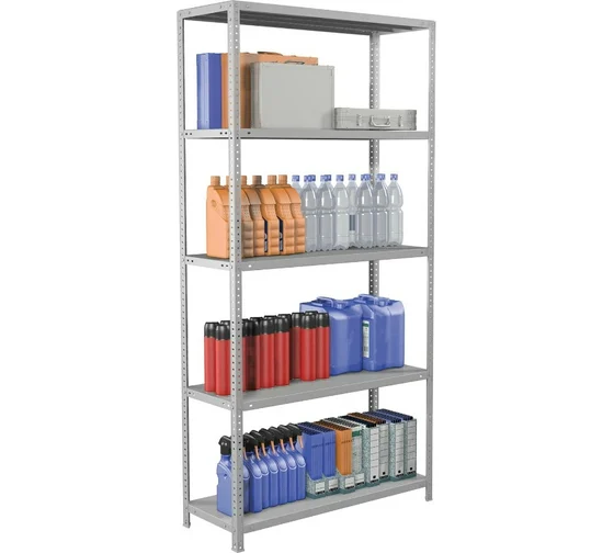 Стеллаж металлический 1000*300*2000мм 5 полок