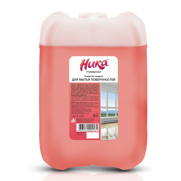 Средство моющее универсальное НИКА "Универсал", 5л жидкое