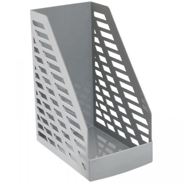 Лоток для бумаг вертикальный Стамм "XXL", серый