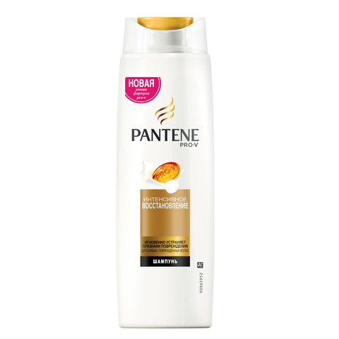 Шампунь 400 мл, PANTENE (Пантин) "Интенсивное восстановление", для сухих и поврежденных волос, PT-81