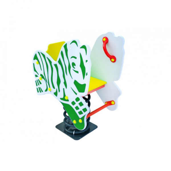 Качалка на пружине "Зебра"