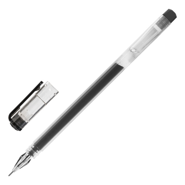 Ручка гелевая STAFF Basic GP-675, ЧЕРНАЯ,длина письма 1000м, игол.узел 0,5мм, лин.0,35мм,143675 Ручка гелевая STAFF Basic GP-675, ЧЕРНАЯ,длина письма 1000м, игол.узел 0,5мм, лин.0,35мм,143675