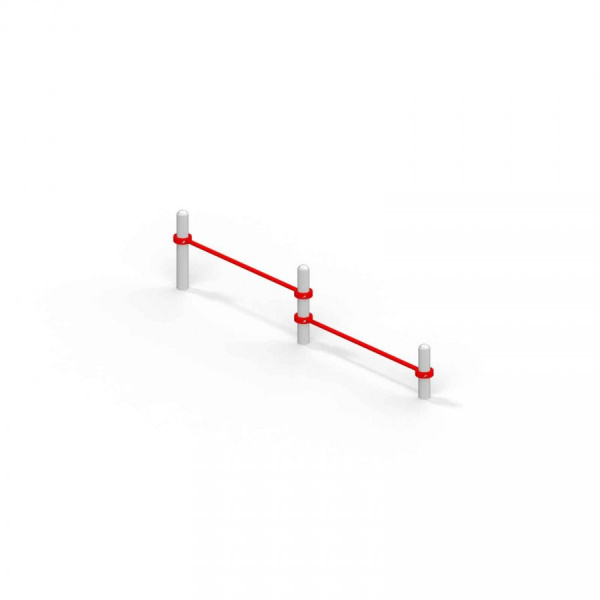 Двойной каскад турников для отжимания