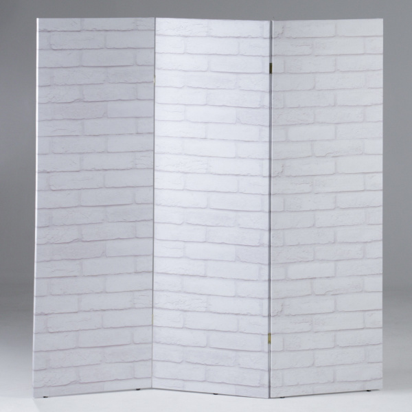 Ширма "Кирпичная стена", 150 х 160 см