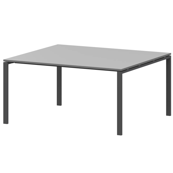 Стол переговорный АМП-002.123 на м/каркасе серый/антрацит