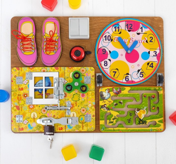 Бизиборд "Для девочек"